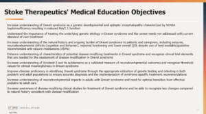 Document outlining Stoke's Medical Education objectives